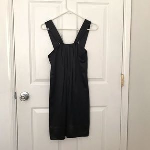 Silk little black dress